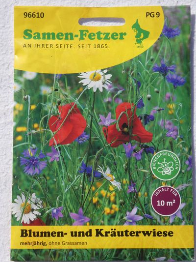 Gönninger Sommerpracht Blumenwiesen-Samen – Für Ca. 20 M², über 50 Arten, Blüht Von Juli Bis Oktober