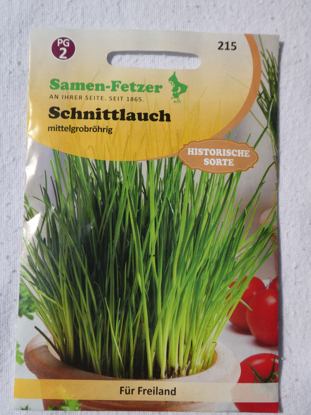 Schnittlauch Polyvit Samen – Mittelgrobröhrig, Wüchsig & Bienenfreundlich