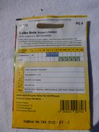Gelbe Bete 'Burpee´s Golden'