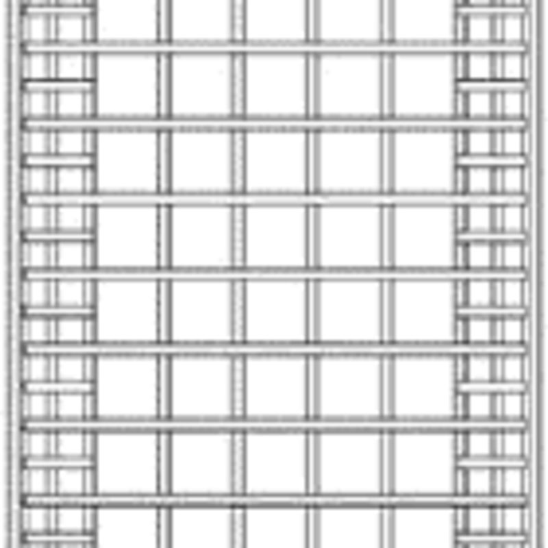 Großes Wandgitter