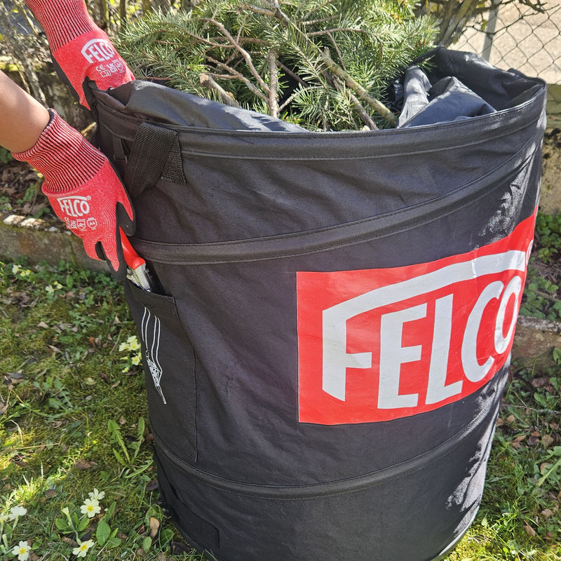 FELCO 483 - Sammeltasche für Gartenabfälle (Laubsack)